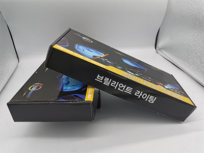 飛機盒（hé）印刷折疊彩盒 電子產品彩盒包裝盒