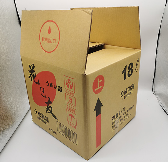 五層台灣黃紙（zhǐ）日式料酒包裝紙箱